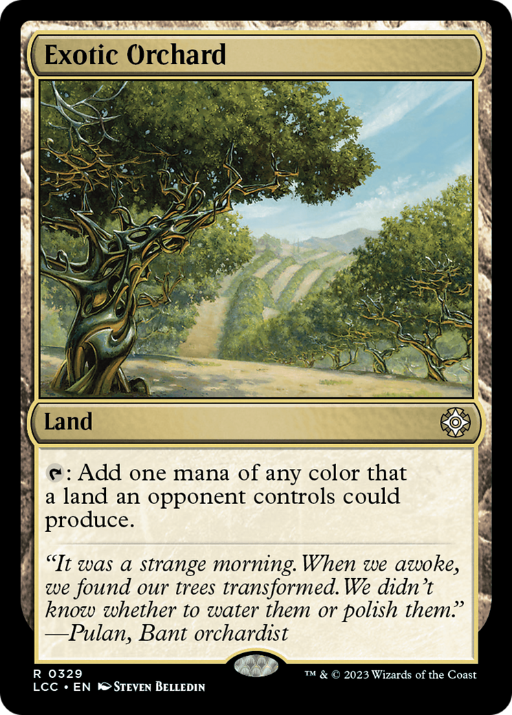 Exotic Orchard (329) - The Lost Caverns of Ixalan Commander