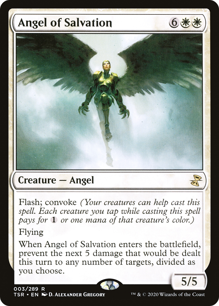 Angel of Salvation (003) Foil - Time Spiral Remastered