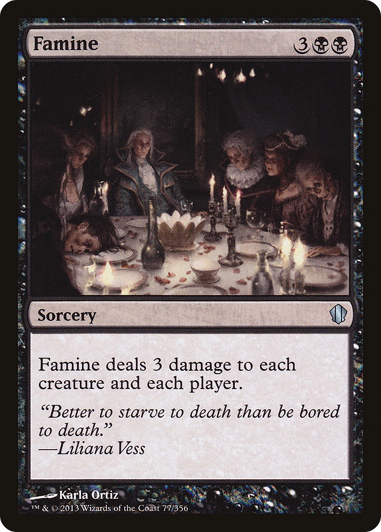Famine (077) - Commander 2013