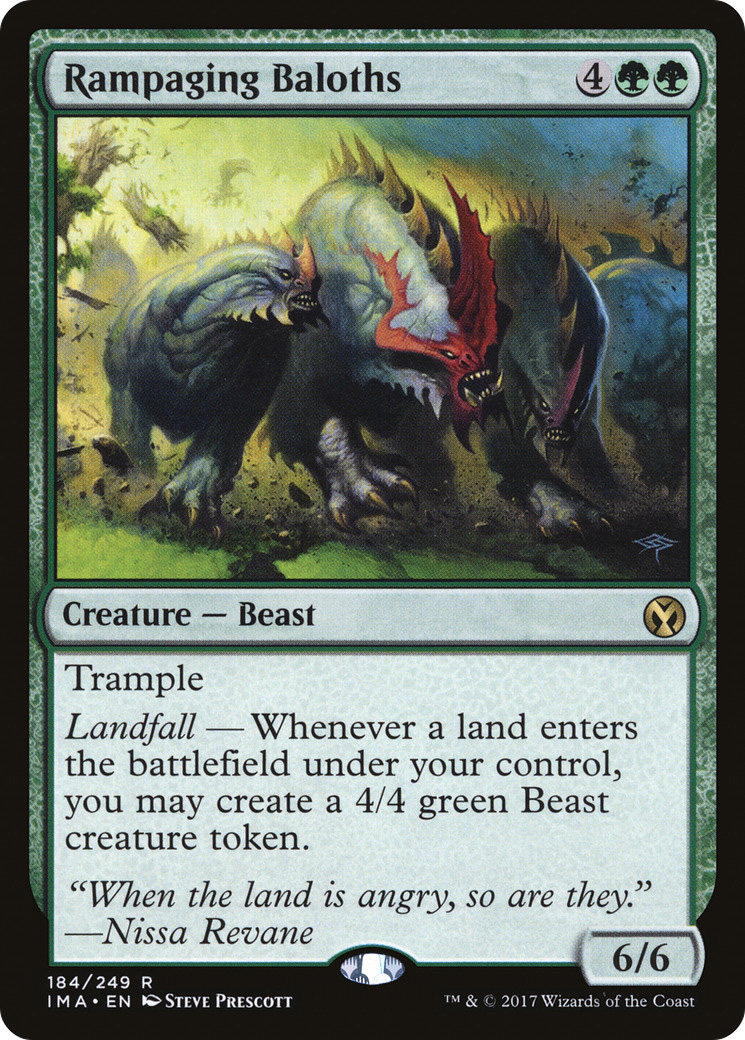 Rampaging Baloths (184) - Iconic Masters