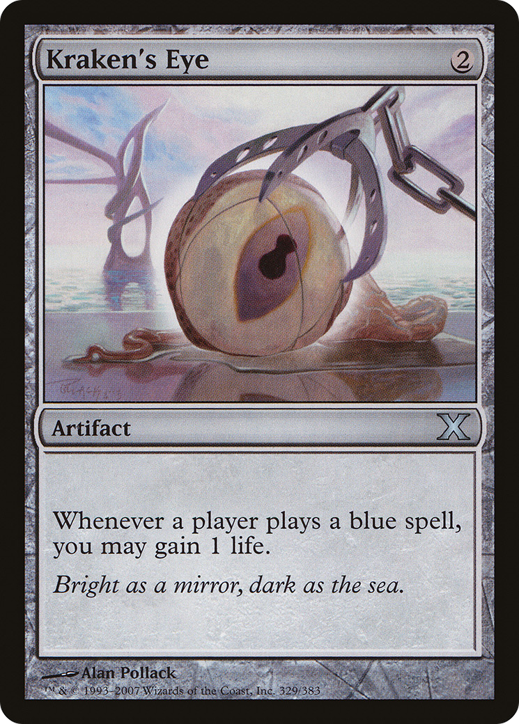 Kraken's Eye (329) Foil - Tenth Edition