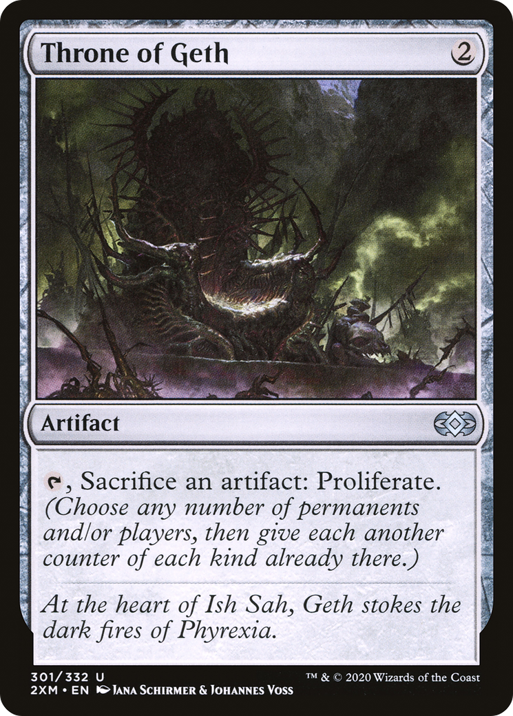Throne of Geth (301) Foil - Double Masters