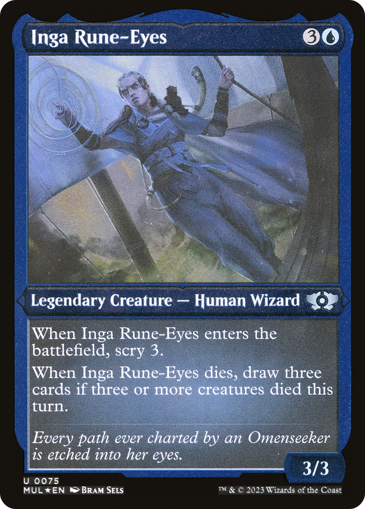 Inga Rune-Eyes (075) Foil - Multiverse Legends