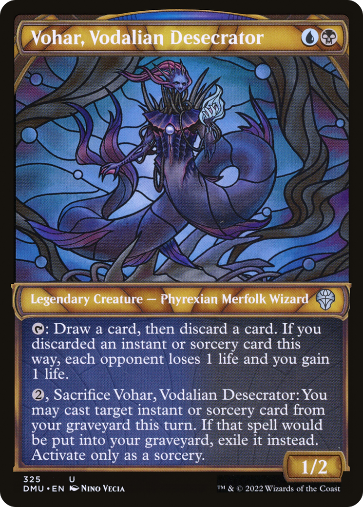 Vohar, Vodalian Desecrator (Showcase) (325) Foil - Dominaria United