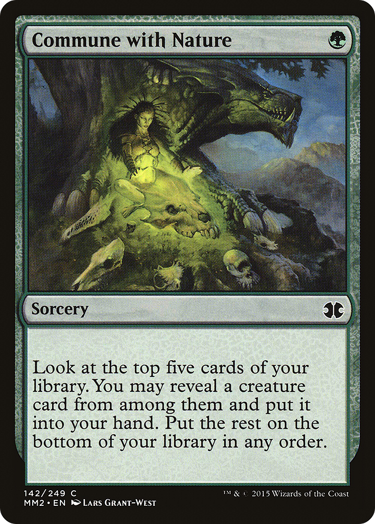 Commune with Nature (142) Foil - Modern Masters 2015