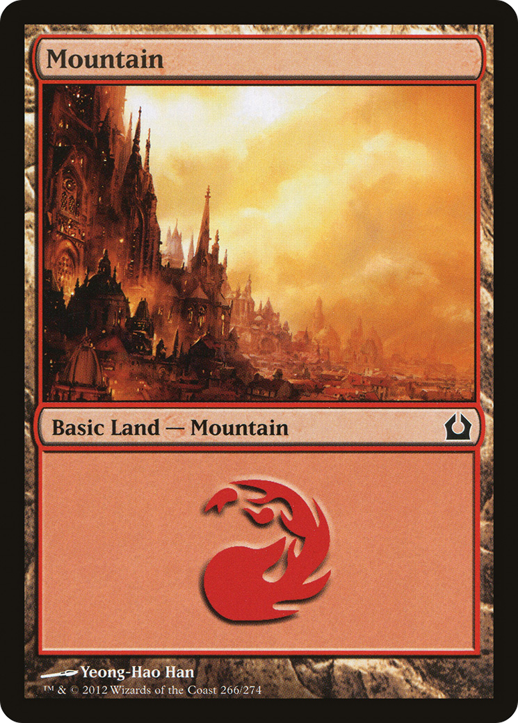 Mountain (266) Foil - Return to Ravnica