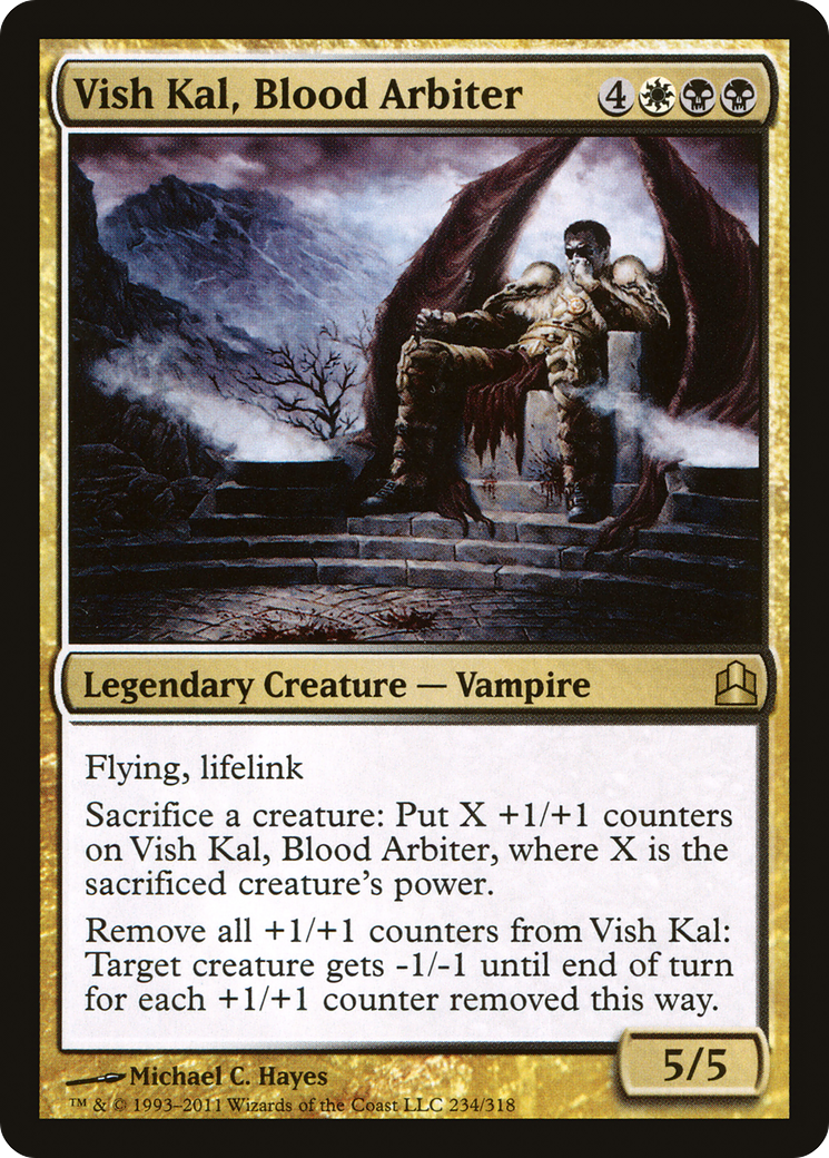 Vish Kal, Blood Arbiter (234) - Commander 2011