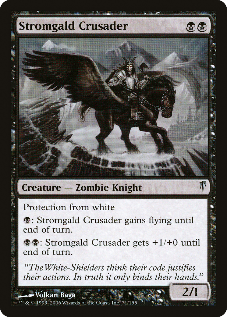 Stromgald Crusader (071) Foil - Coldsnap