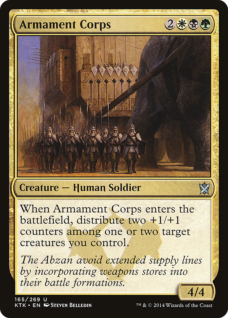 Armament Corps (165) Foil - Khans of Tarkir