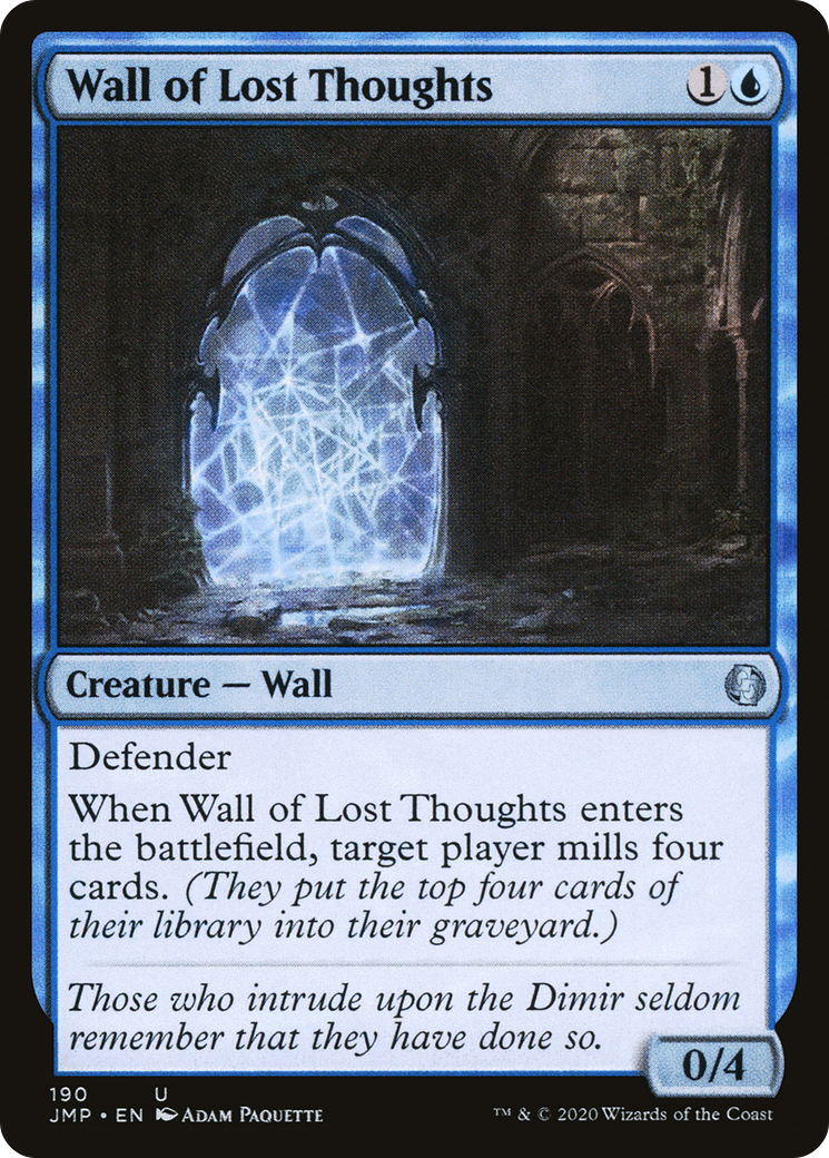 Wall of Lost Thoughts (190) - Jumpstart