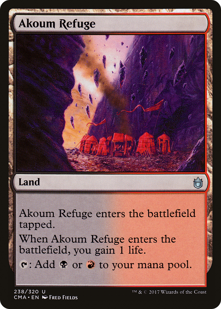 Akoum Refuge (238) - Commander Anthology
