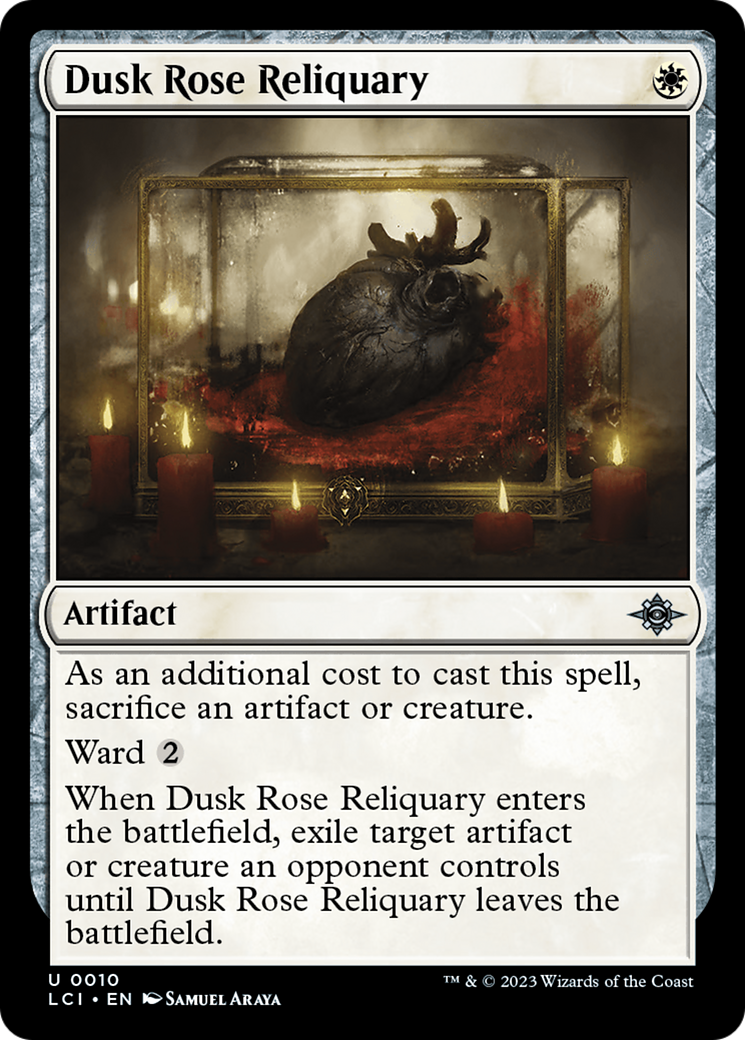 Dusk Rose Reliquary (010) Foil - The Lost Caverns of Ixalan