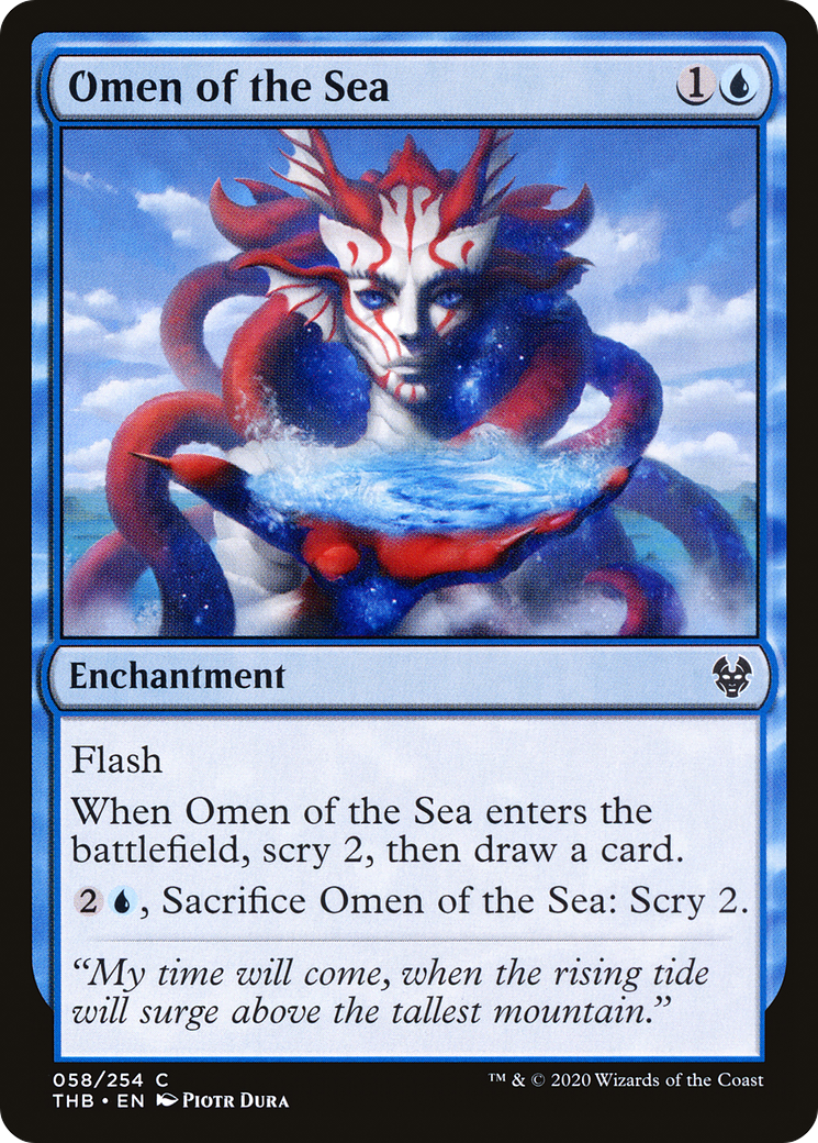 Omen of the Sea (058) - Theros Beyond Death