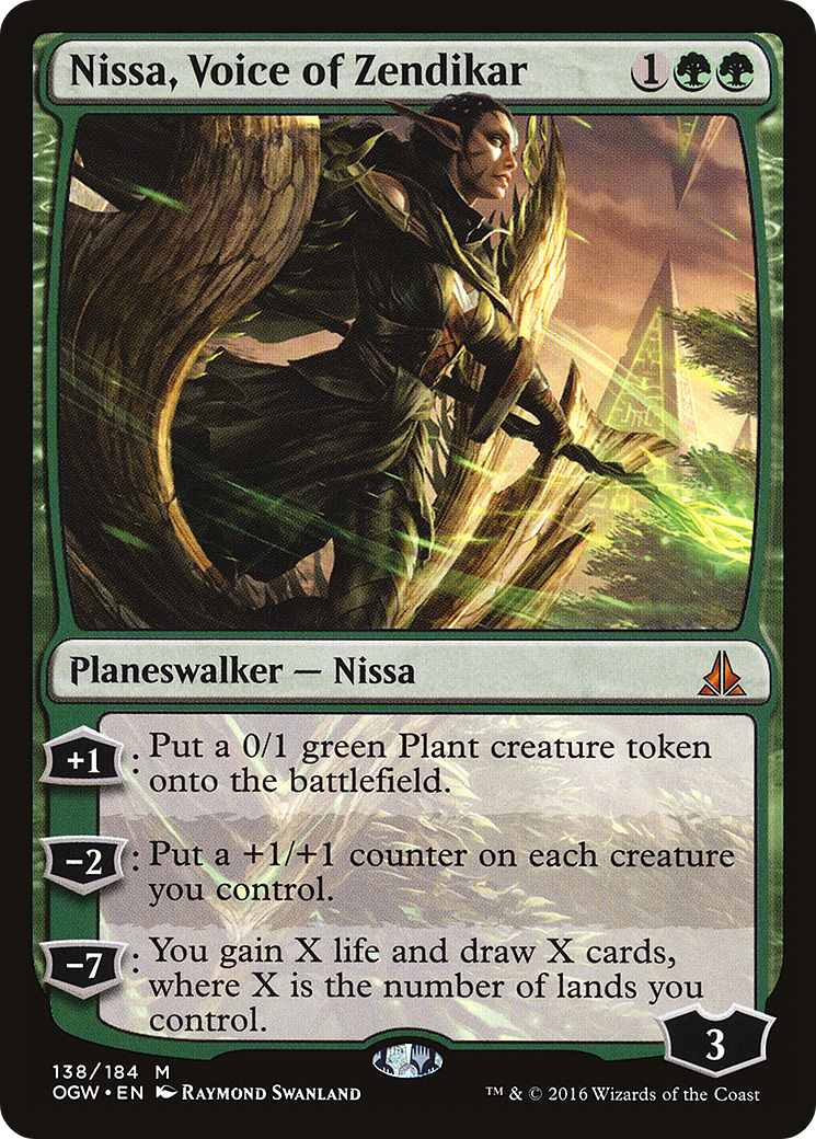Nissa, Voice of Zendikar (138) - Oath of the Gatewatch