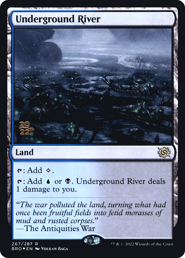 Underground River (267s) Foil - The Brothers' War Promos