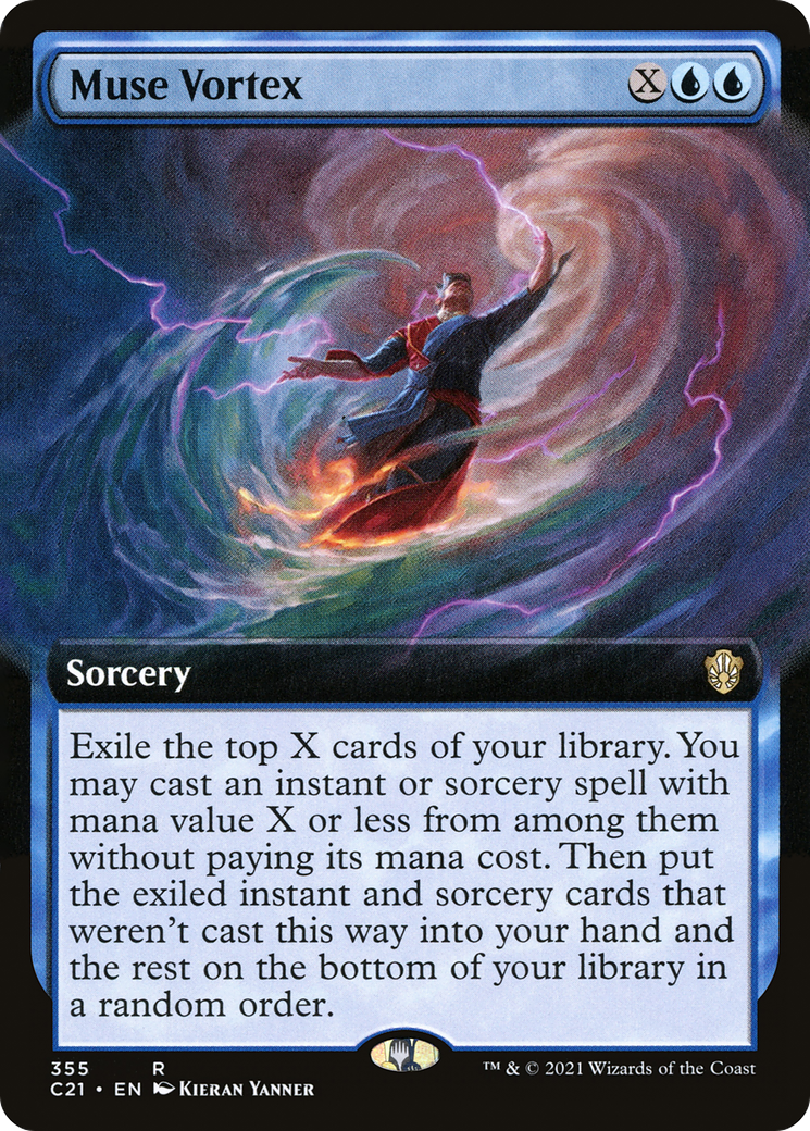 Muse Vortex (Extended Art) (355) - Commander 2021
