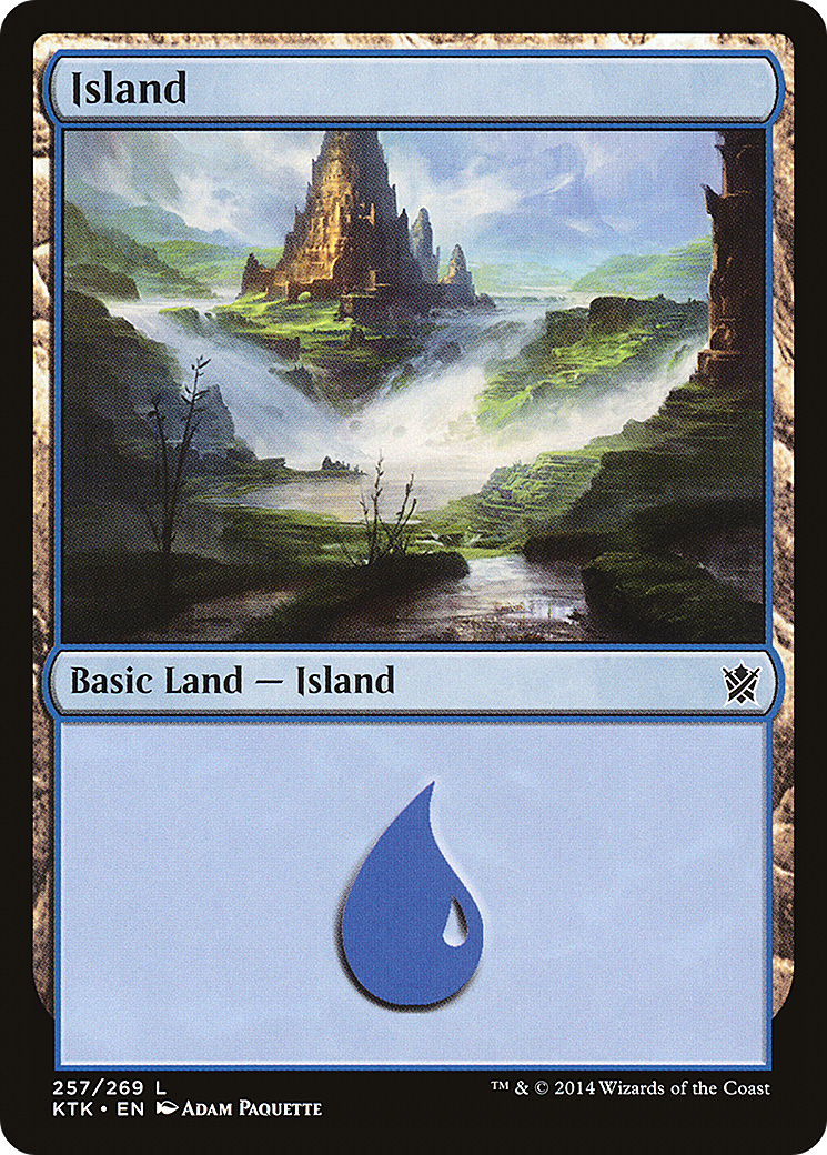 Island (257) - Khans of Tarkir