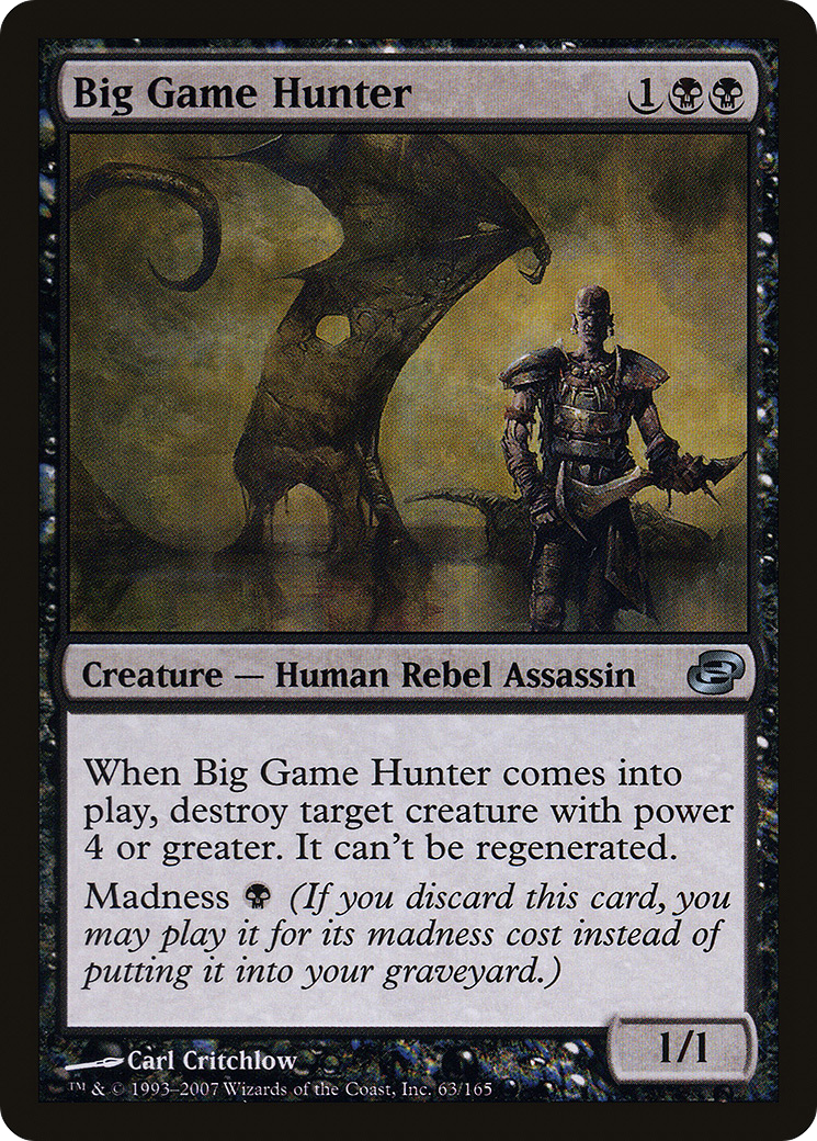 Big Game Hunter (063) Foil - Planar Chaos