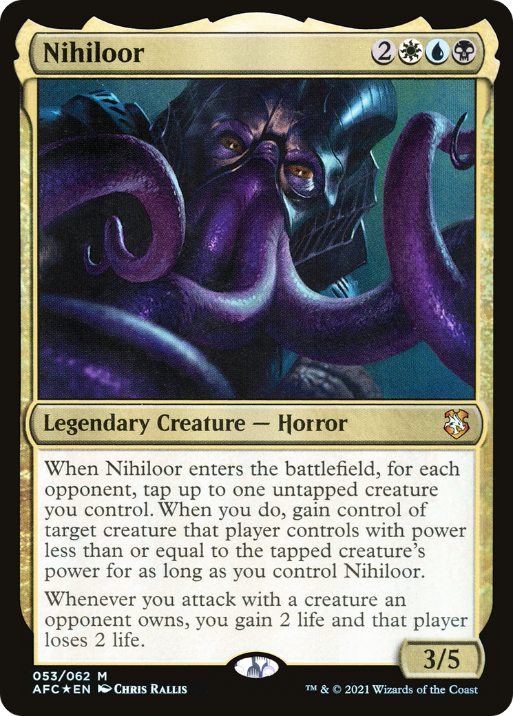 Nihiloor (053) Foil - Forgotten Realms Commander