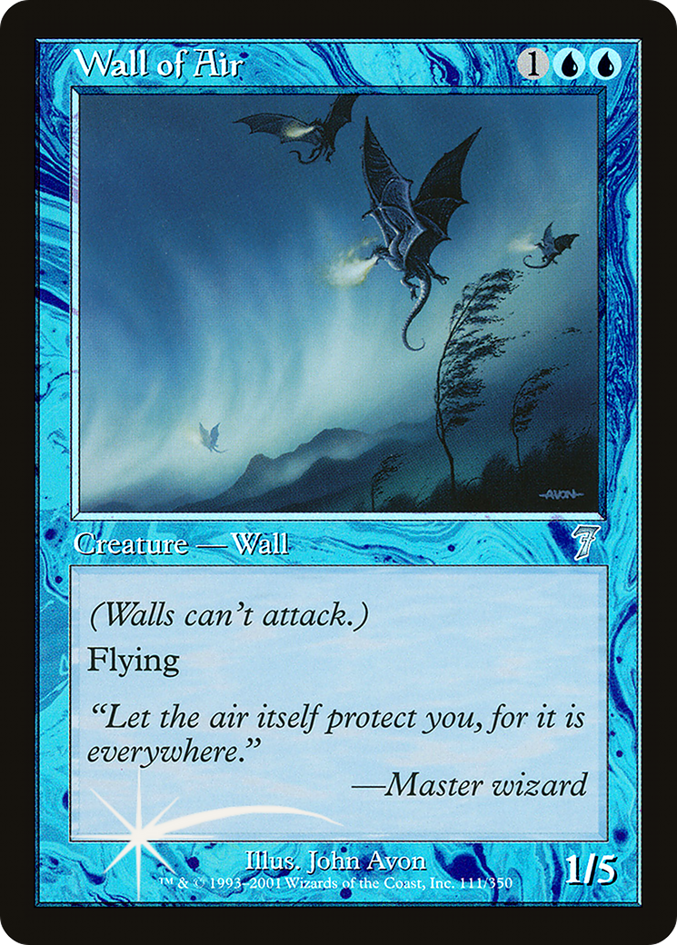 Wall of Air (111) - Seventh Edition