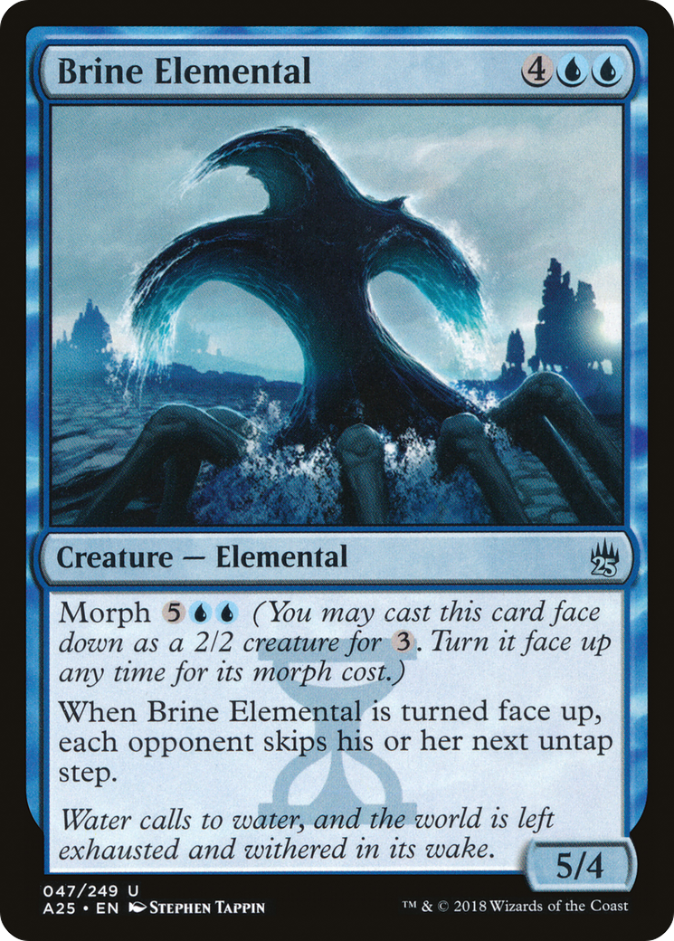 Brine Elemental (047) - Masters 25