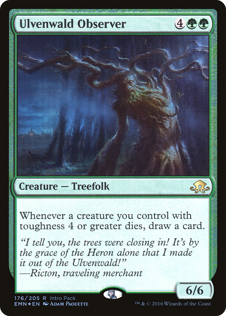 Ulvenwald Observer (176) Foil - Eldritch Moon Promos