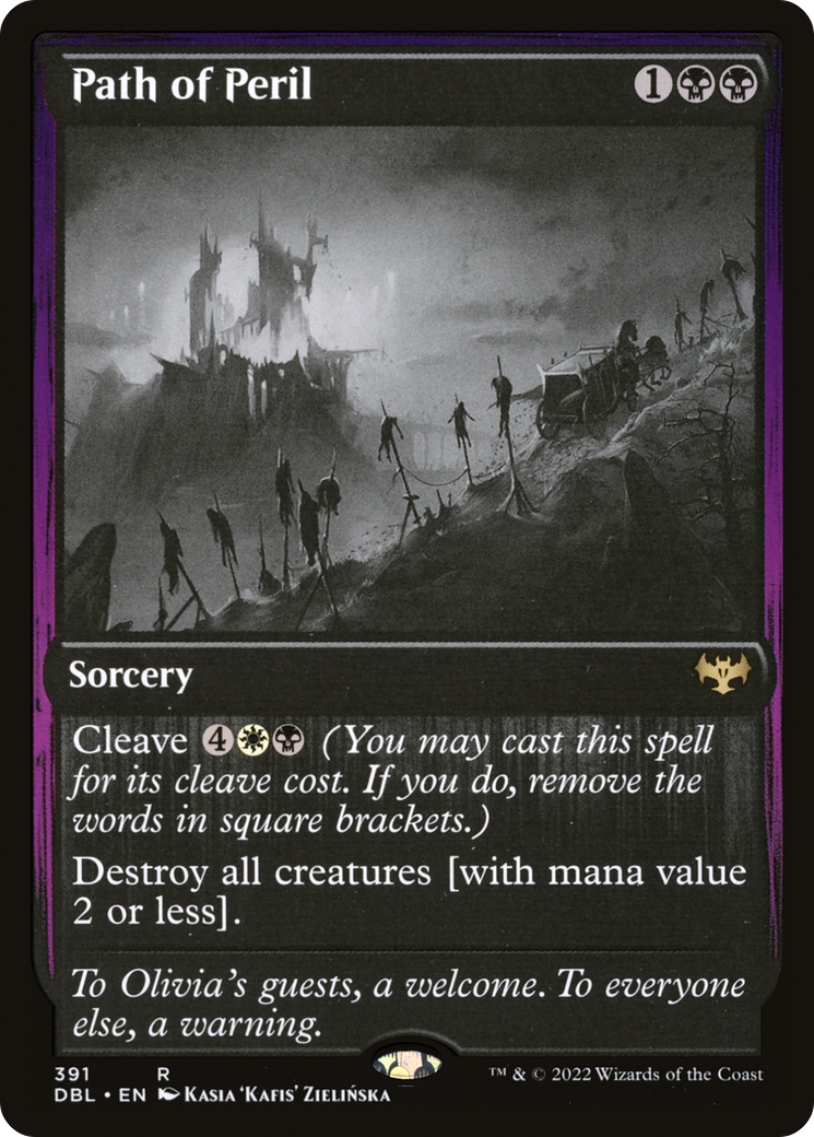 Path of Peril (391) Foil - Innistrad: Double Feature
