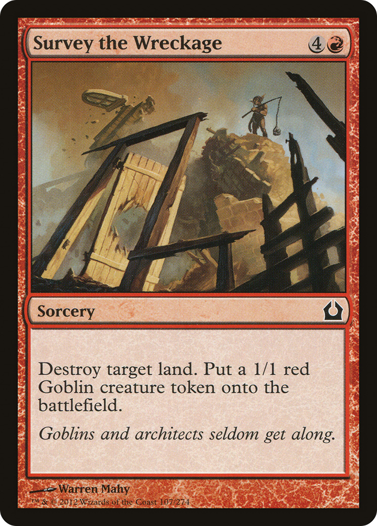 Survey the Wreckage (107) Foil - Return to Ravnica