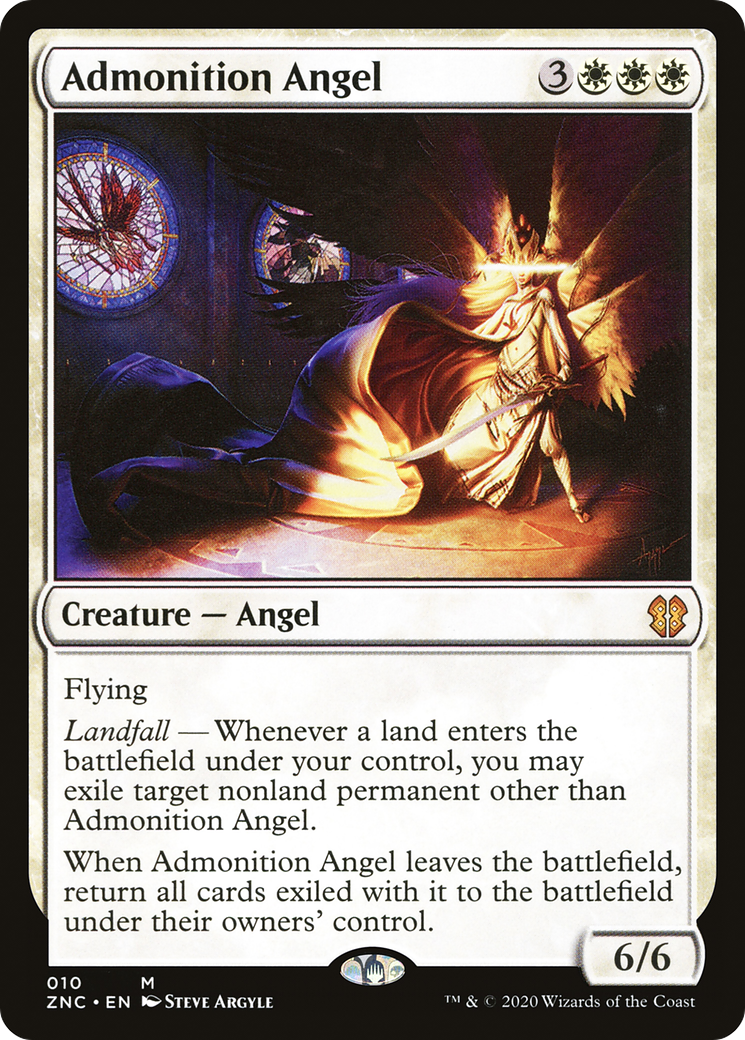 Admonition Angel (010) - Zendikar Rising Commander