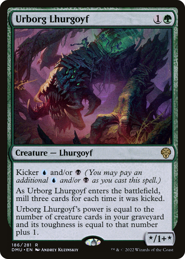 Urborg Lhurgoyf (186) Foil - Dominaria United