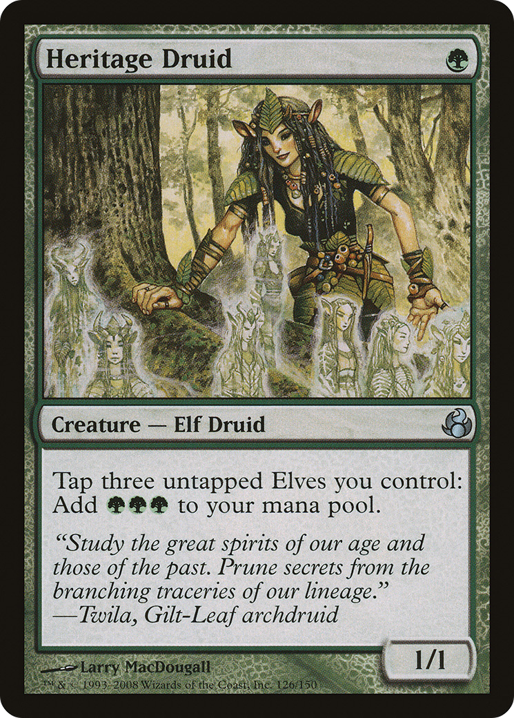 Heritage Druid (126) Foil - Morningtide