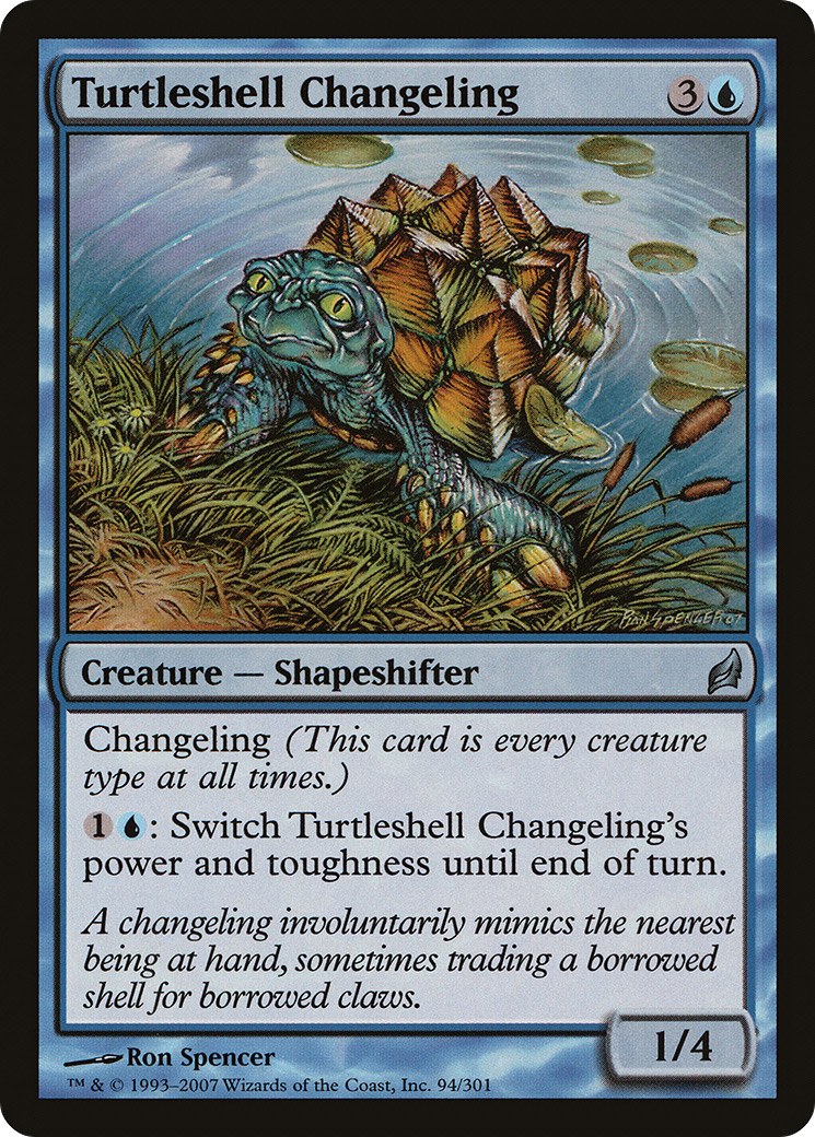 Turtleshell Changeling (094) Foil - Lorwyn