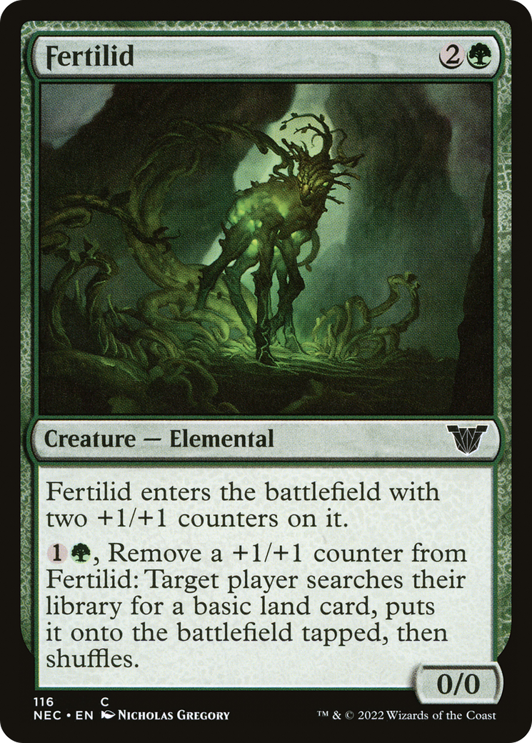 Fertilid (116) - Neon Dynasty Commander
