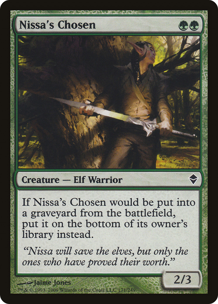 Nissa's Chosen (171) - Zendikar