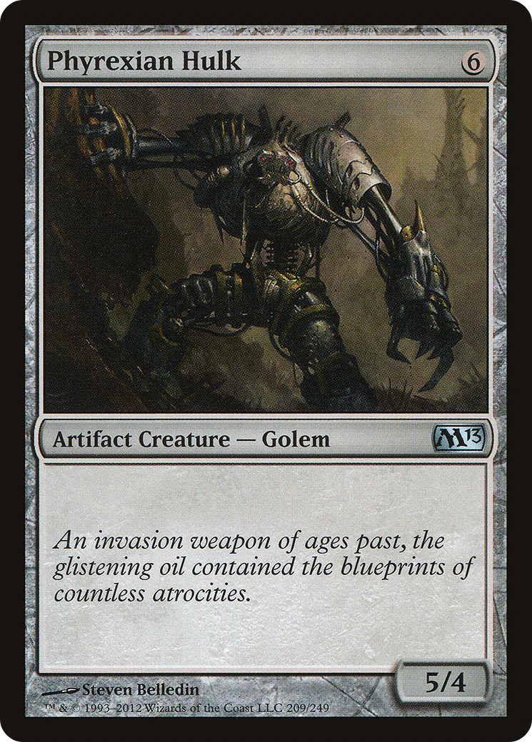 Phyrexian Hulk (209) Foil - Magic 2013
