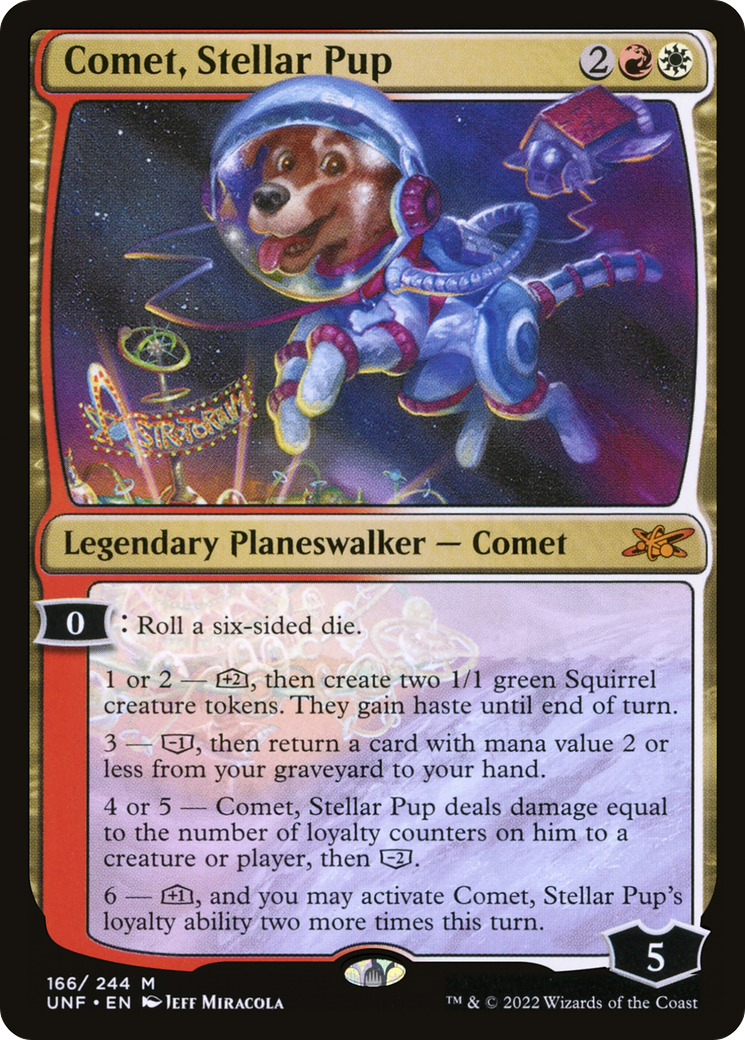 Comet, Stellar Pup (166) - Unfinity