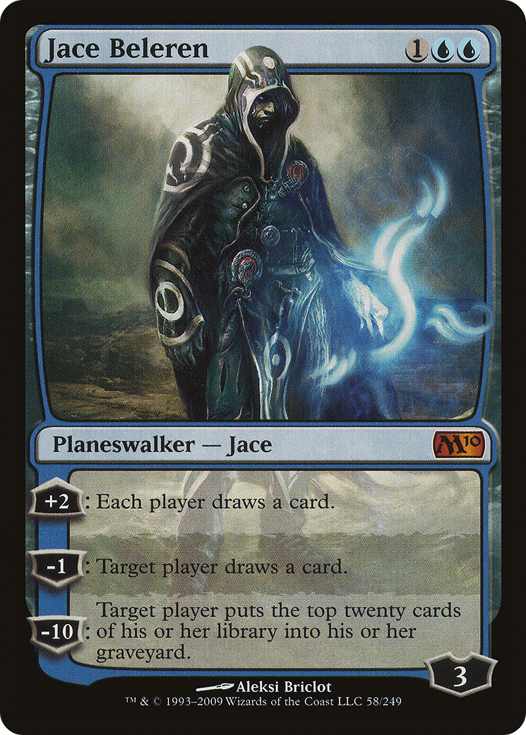 Jace Beleren (058) Foil - Magic 2010