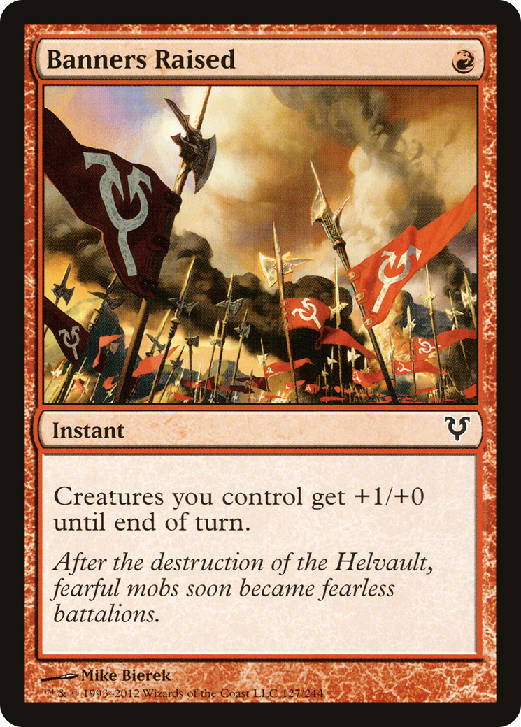 Banners Raised (127) - Avacyn Restored
