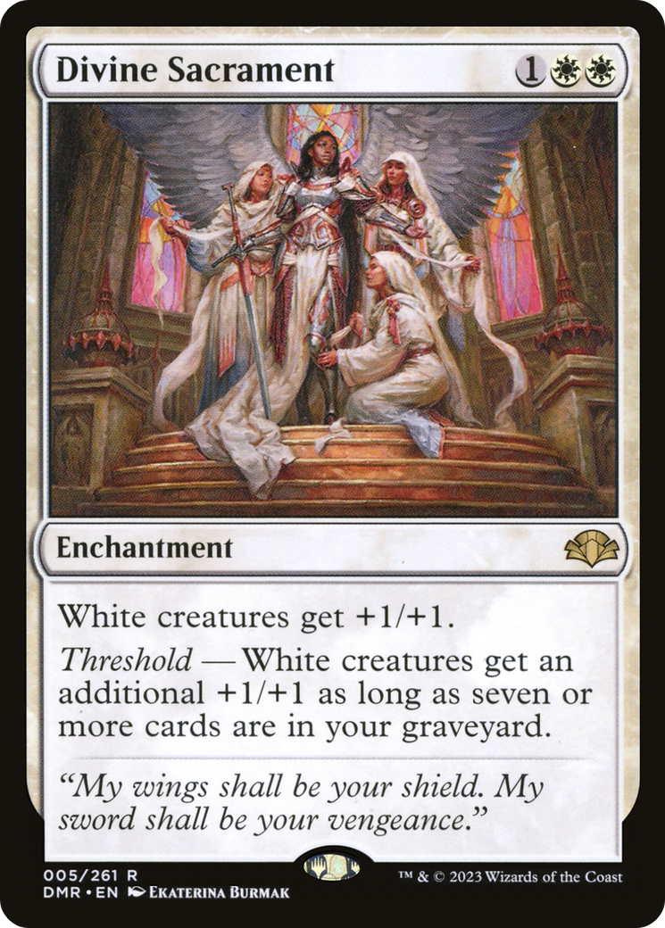 Divine Sacrament (005) - Dominaria Remastered