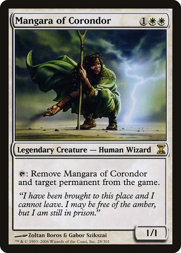 Mangara of Corondor (028) - Time Spiral