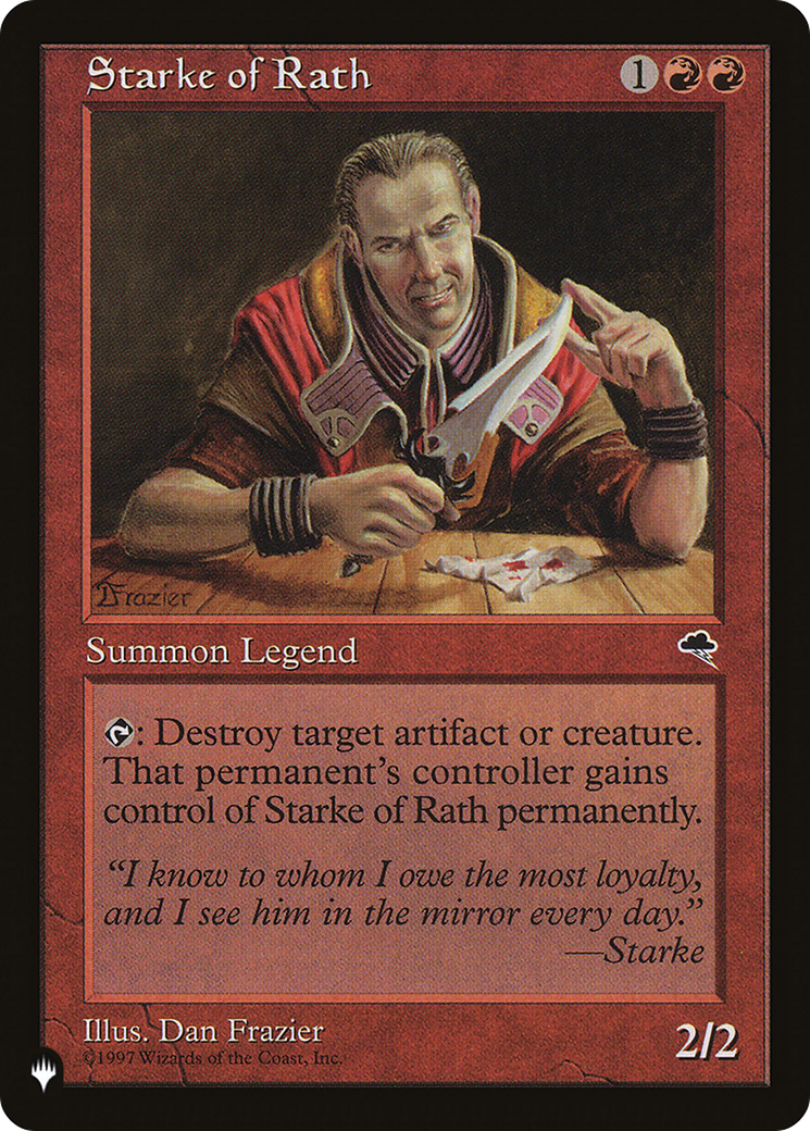 Starke of Rath (Retro) (TMP-205) - The List