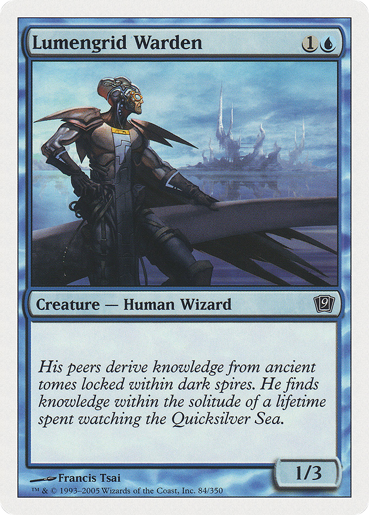 Lumengrid Warden (084) Foil - Ninth Edition