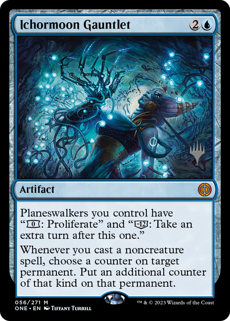 Ichormoon Gauntlet (56p) Foil - Phyrexia: All Will Be One Promos