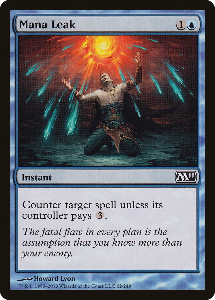 Mana Leak (062) Foil - Magic 2011