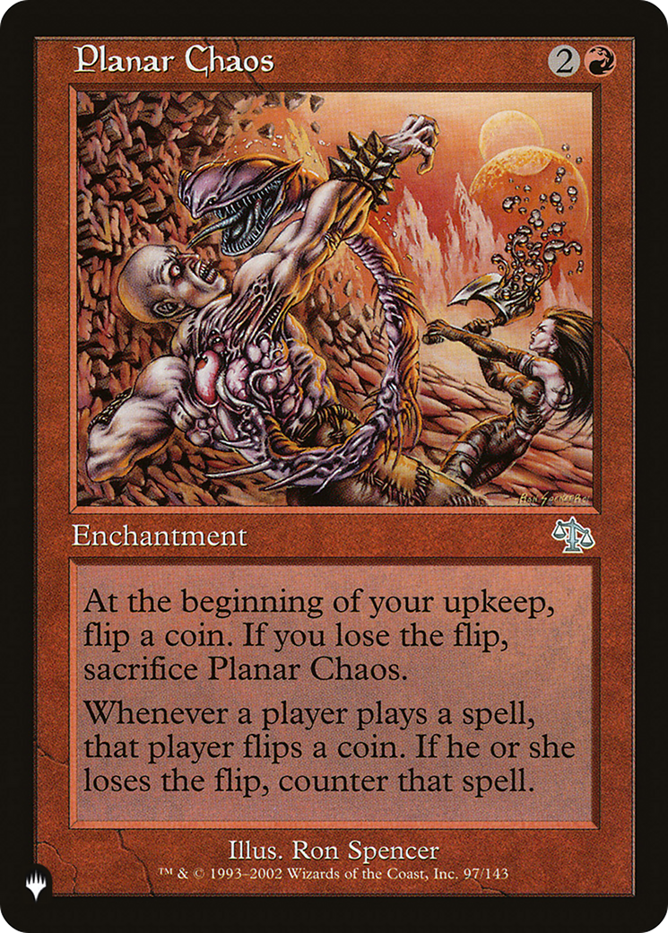 Planar Chaos (Retro) (097) - The List