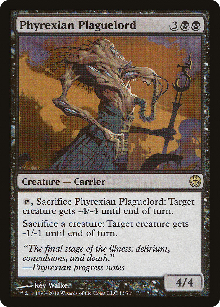 Phyrexian Plaguelord (013) - Duel Decks: Phyrexia vs. the Coalition