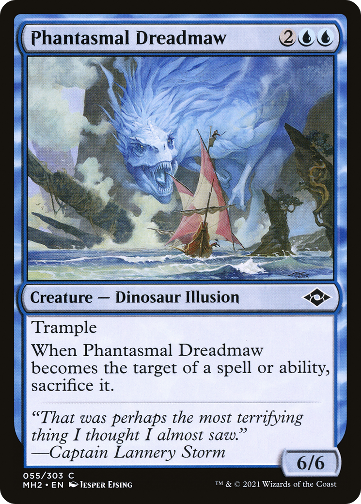 Phantasmal Dreadmaw (055) Foil - Modern Horizons 2