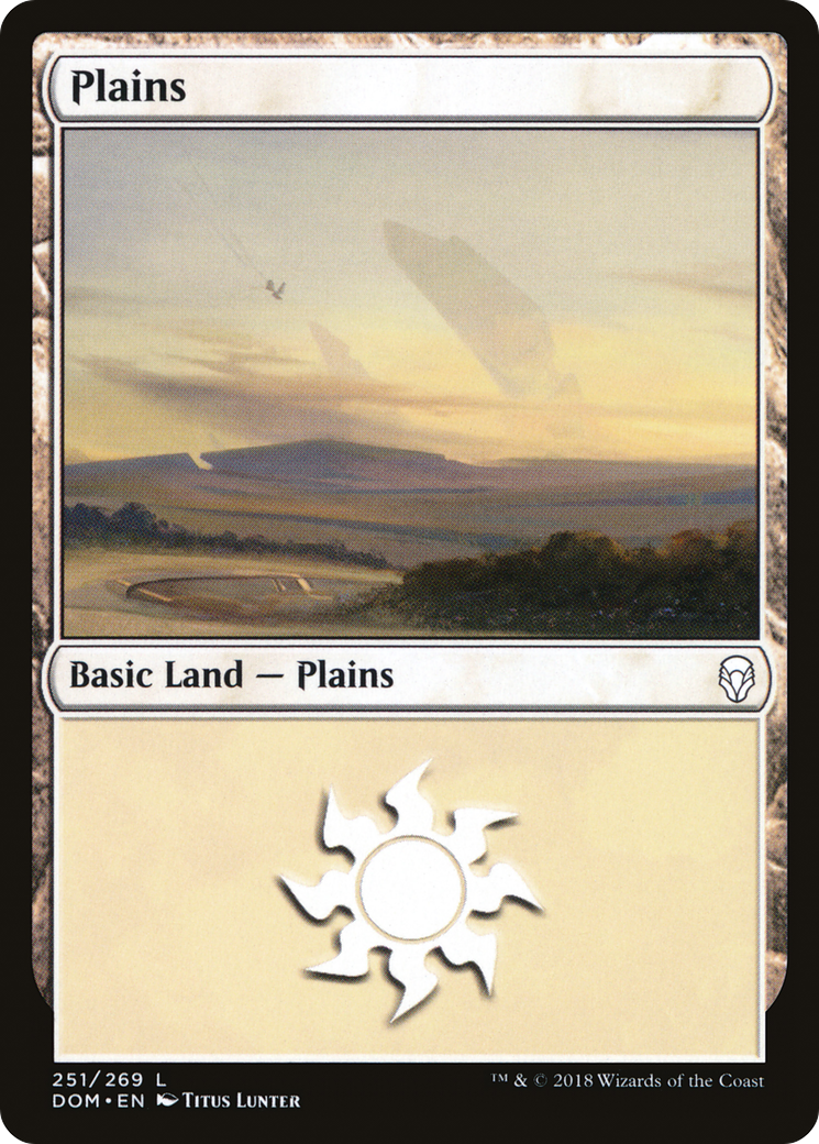 Plains (251) Foil - Dominaria