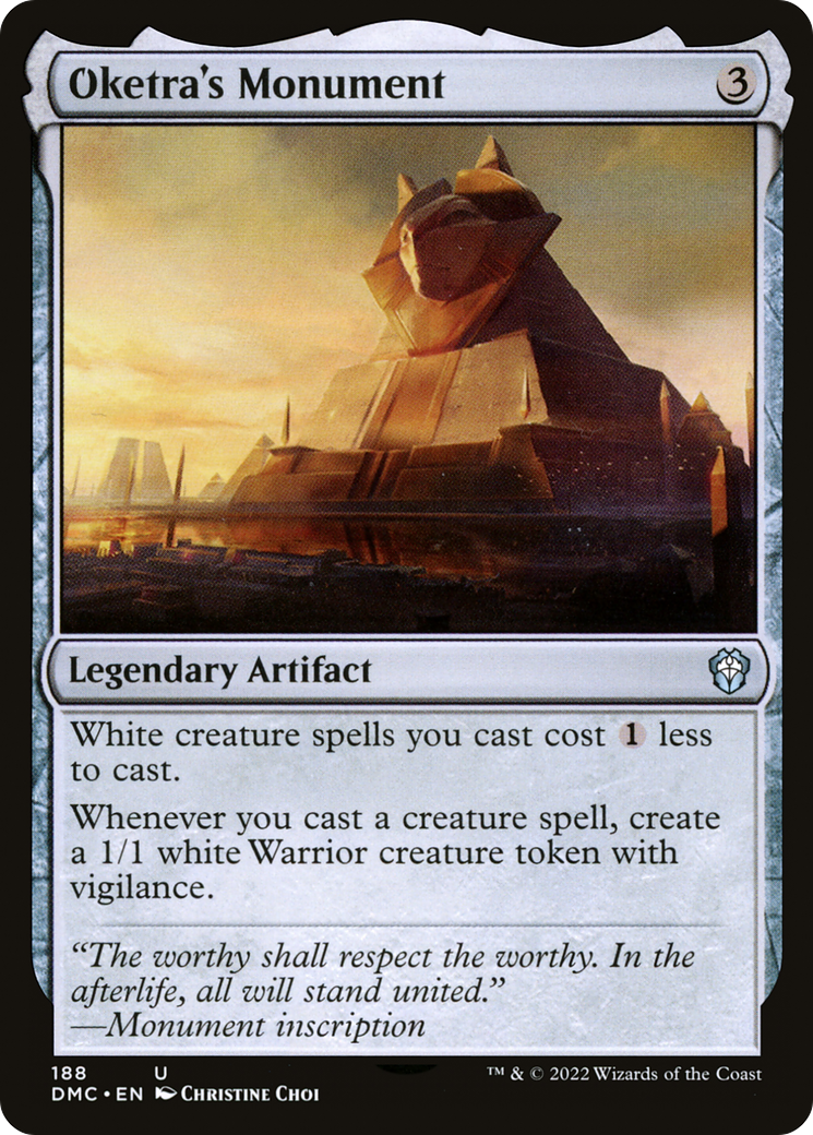 Oketra's Monument (188) - Dominaria United Commander