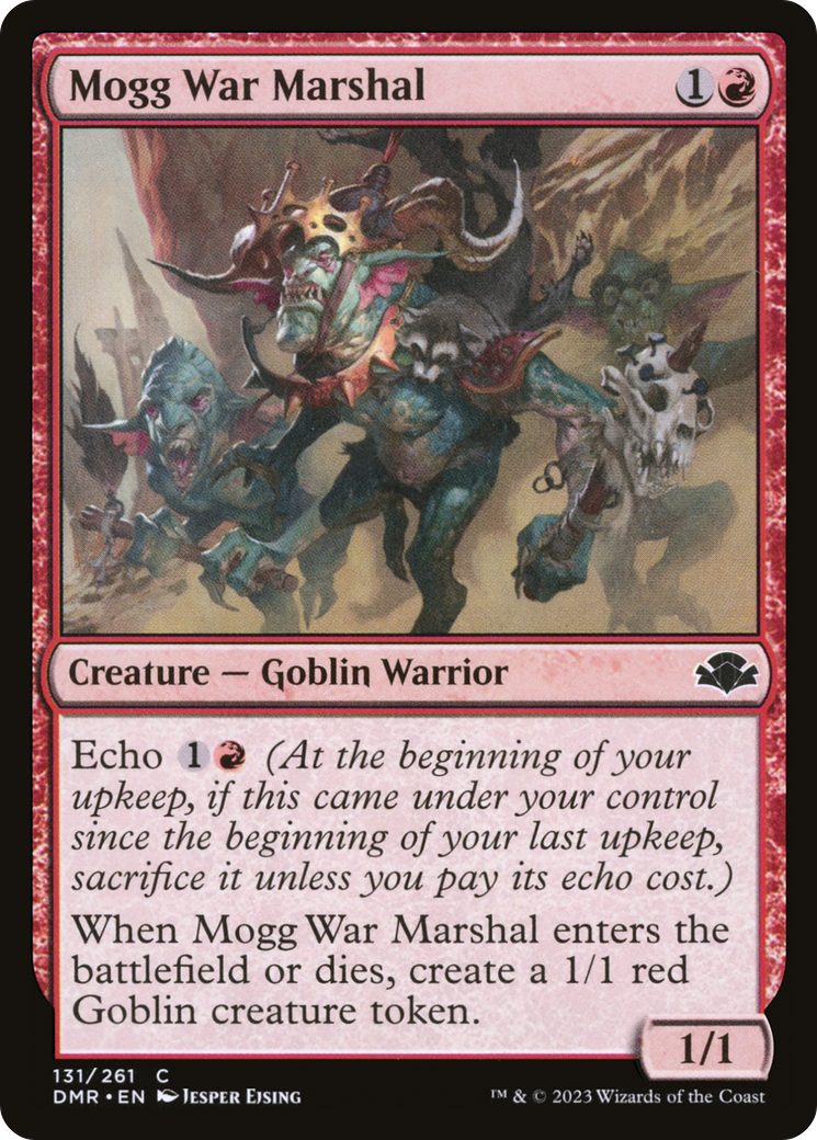 Mogg War Marshal (131) Foil - Dominaria Remastered
